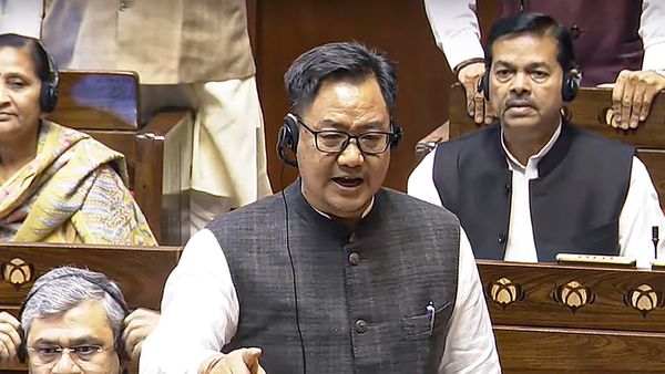 Left Speechless, Congress Resorting To Physical Fight: Union Minister Kiren Rijiju