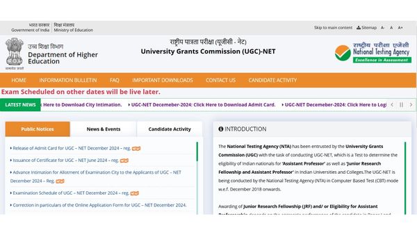 UGC NET Admit Card 2024 Released: Steps To Download And Exam Schedule Inside