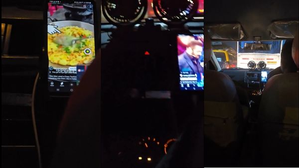 Mumbai Viral Video: Ola Cab Driver Caught Watching Omelette Recipes And Big Boss While Driving