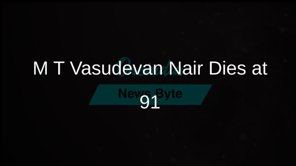 M T Vasudevan Nair, Celebrated Malayalam Writer and Jnanpith Award Winner, Passes Away at 91