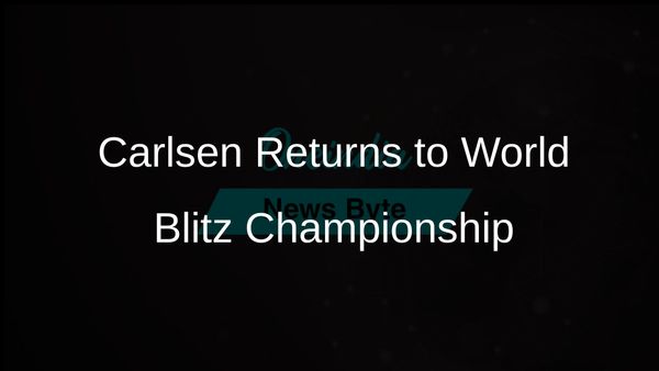 Magnus Carlsen Set to Compete in World Blitz Championship After Dress Code Dispute Resolved