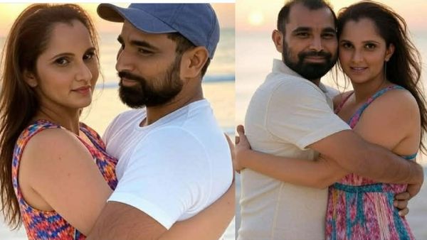 Mohammed Shami Hugging Sania Mirza On A Beach Photo Goes Viral, Are They Dating Or Married? Fact Check