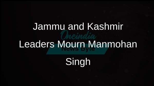 Jammu and Kashmir Political Leaders Mourn the Passing of Manmohan Singh, Celebrating His Humility and Wisdom