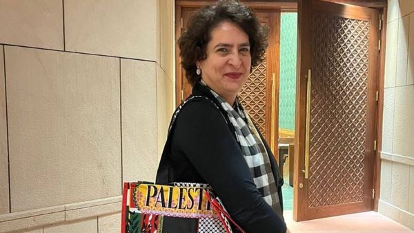 Priyanka Gandhi's 'Palestine' Bag Sparks Uproar On Social Media: 'She Should Fire Her Advisors'