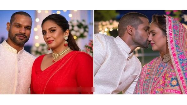 Shikhar Dhawan Huma Qureshi Dating Each Other? Cricketer Kissing Actor On Cheek Photo Goes Viral | Fact Check