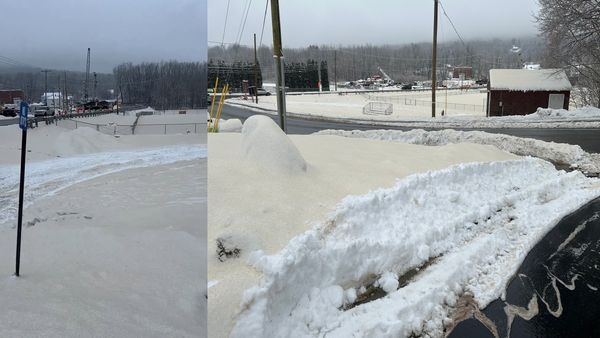 WATCH | Brown Snow Blankets Maine Town; Authorities Warn Residents After Paper Mill Spill