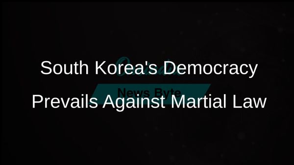 South Korea's Democracy Holds Firm Against Martial Law: Implications for Global Democracies