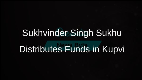 Sukhvinder Singh Sukhu Distributes Rs 1 Crore Under Samman Nidhi Scheme to Women in Kupvi Region