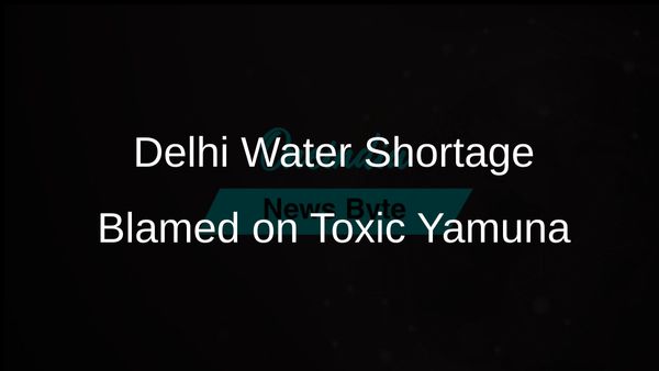 AAP and BJP Exchange Blame as Toxic Yamuna Causes Water Shortage in Delhi