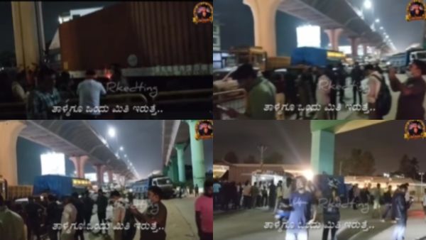 Bengaluru Traffic Jam: NICE Road Jammed As Driver Leaves Container Truck In Middle of Road In Electronic City