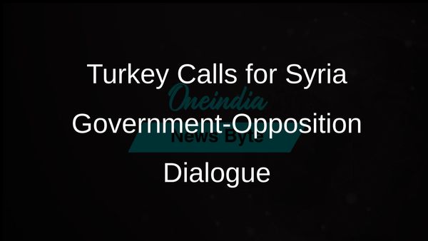 Turkey Advocates for Reconciliation Between Syrian Government and Opposition Amid Ongoing Conflict