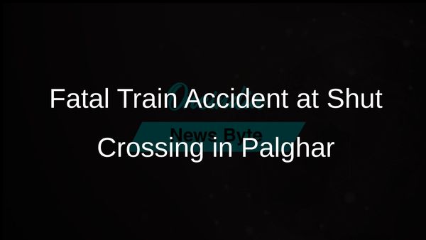 Two Men Fatally Struck by Train at Shut Railway Crossing in Palghar District