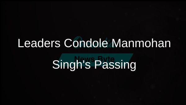 Uttar Pradesh Leaders Express Condolences Following the Passing of Manmohan Singh