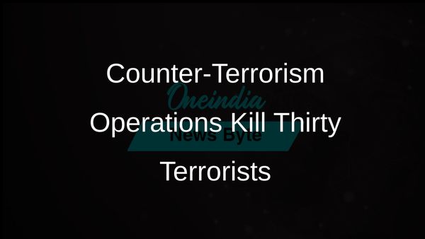 Thirty Terrorists Neutralised in Recent Counter-Terrorism Operations in Khyber Pakhtunkhwa, Pakistan