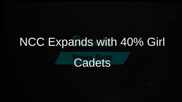 NCC Reports 40% Girl Cadets; Plans Phase-Wise Expansion and Parade Participation