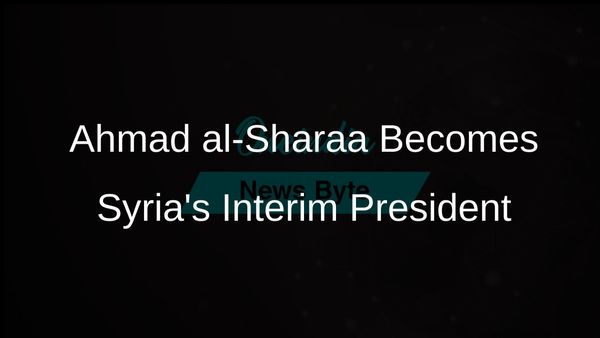 Ahmad al-Sharaa Named Interim President of Syria Following Bashar Assad's Ouster