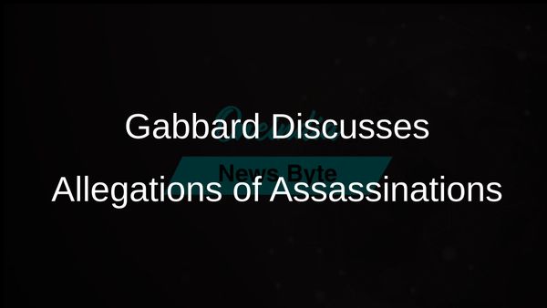 Tulsi Gabbard Addresses Serious Allegations of Indian Government Directed Assassinations Against Americans