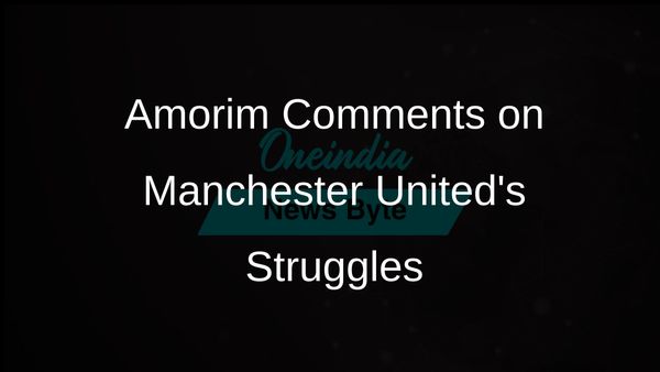 Ruben Amorim Reflects on His Controversial Remarks About Manchester United's Performance