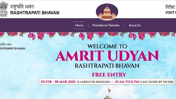 Amrit Udyan 2025: Visit Rashtrapati Bhavan's Mughal Gardens - Check Timings, Access, And Free Entry