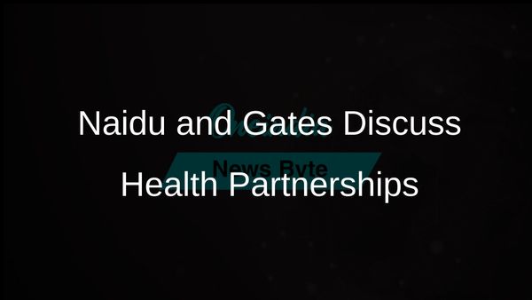 Andhra Pradesh CM N Chandrababu Naidu Engages Bill Gates on Health and Education Partnerships at WEF