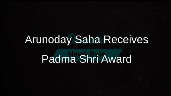 Arunoday Saha Honoured with Padma Shri for Contributions to Literature and Education