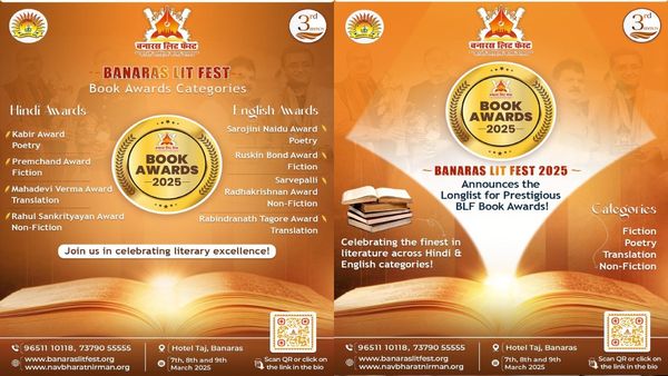 Banaras Lit Fest 2025 Announces Longlist for Prestigious Book Awards