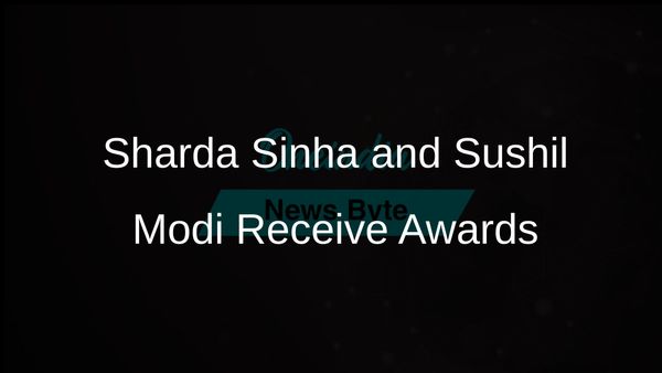 Bihar Folk Singer Sharda Sinha Posthumously Awarded Padma Vibhushan, Sushil Modi Honoured with Padma Bhushan