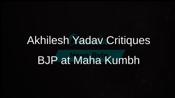 Akhilesh Yadav Urges BJP Government to Focus on Service at Maha Kumbh Instead of Self-Promotion