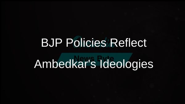 BJP Policies Embody Dr BR Ambedkar's Ideologies, Anurag Thakur Affirms
