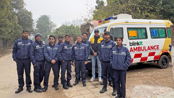 Blinkit Launches 10-Minute Ambulance Service In Gurgaon For Fast Emergency Response