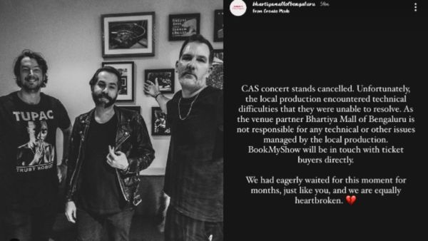 CAS Concert Bengaluru Canceled: How To Get Your Refund for Cigarettes After Sex Tickets?
