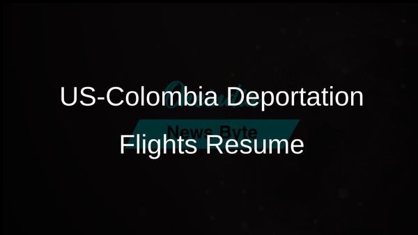Deportation Flights from the US to Colombia Resume Following Diplomatic Dispute