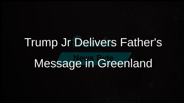 Donald Trump Jr Visits Greenland to Deliver Father's Message of Goodwill and Speculation