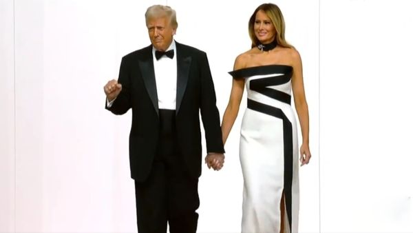 Melania Trump's 2025 Inaugural Gown: A Timeless Elegance With Herve Pierre And Harry Winston Touch