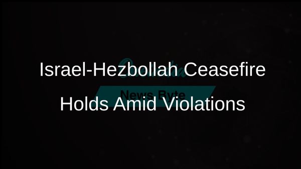 Israel-Hezbollah Ceasefire Remains Intact Despite Violations and Tensions