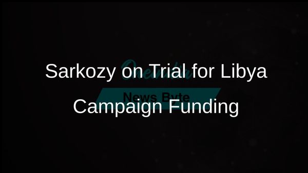 Nicolas Sarkozy Faces Trial Over Alleged Illegal Campaign Funding from Libya's Gadhafi