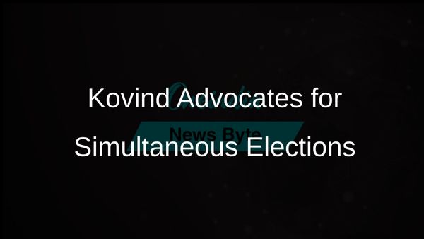 Kovind Emphasises Need for Simultaneous Elections to Enhance Development and Economic Stability