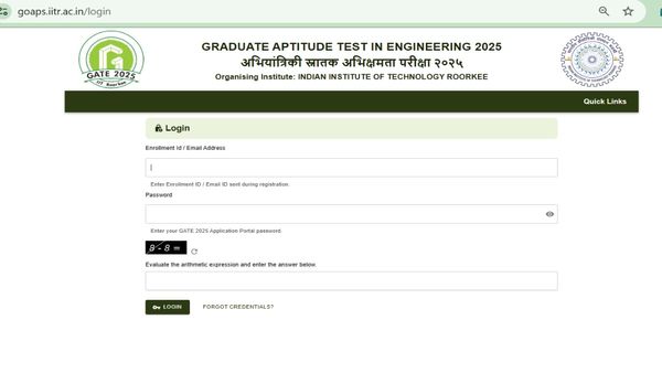 GATE 2025 Admit Card Out At gate2025.iitr.ac.in: Check How To Download Hall Tickets Here