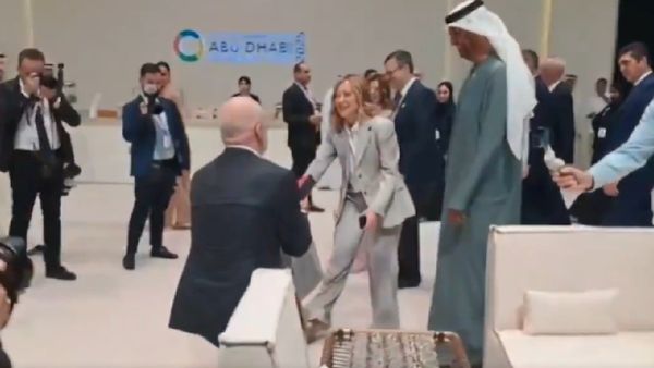 WATCH Video | THIS Prime Minister Gets Down On One Knee To Surprise Giorgia Meloni On Her Birthday!