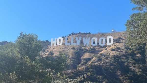 Iconic Hollywood Sign At Risk As Wildfires Ravage Sunset Boulevard