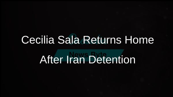 Cecilia Sala Freed from Iran Detention: Italian Journalist Returns Home Amid Diplomatic Success