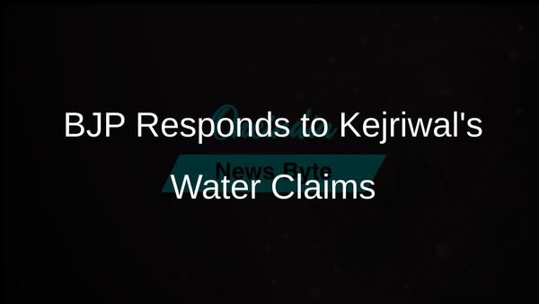 Delhi BJP Chief Critiques Kejriwal's Claims of Poisonous Water in Poll Campaign