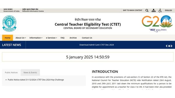 CTET Answer Key 2024: Submit Objections By Midnight And Get Refunds For Valid Challenges; Steps Inside