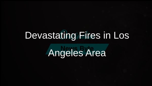 Los Angeles Area Fires Cause Widespread Devastation and Economic Losses Estimated at USD 150 Billion
