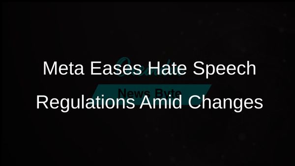 Meta Eases Hate Speech Regulations, Citing Recent Elections as a Catalyst for Change