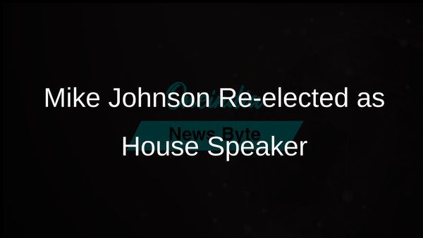 Mike Johnson Re-elected as House Speaker Amidst Tense Vote and GOP Challenges