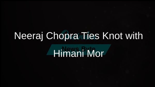 Neeraj Chopra Celebrates Marriage to Tennis Player Himani Mor in Surprise Ceremony
