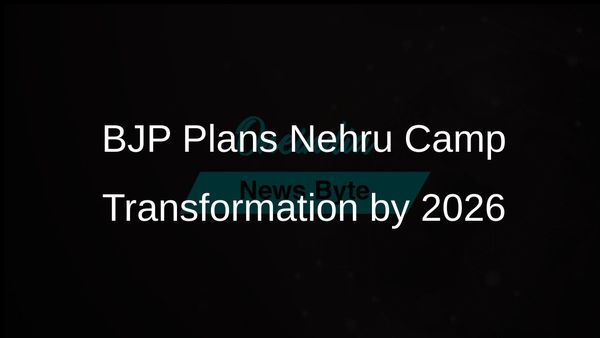 BJP Leader Virendra Sachdeva Promises Nehru Camp Transformation into Model Settlement by 2026