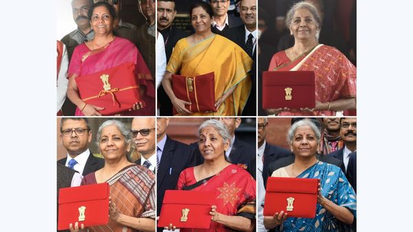 Sitharaman’s Budget Day Sarees: A Look At Finance Minister's Choice Of Sarees Through The Years