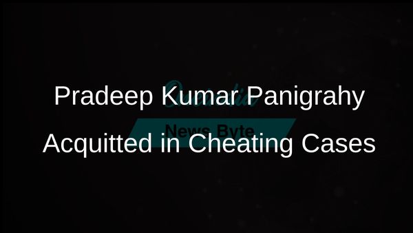 BJP MP Pradeep Kumar Panigrahy Acquitted in Two Cheating Cases Due to Lack of Evidence